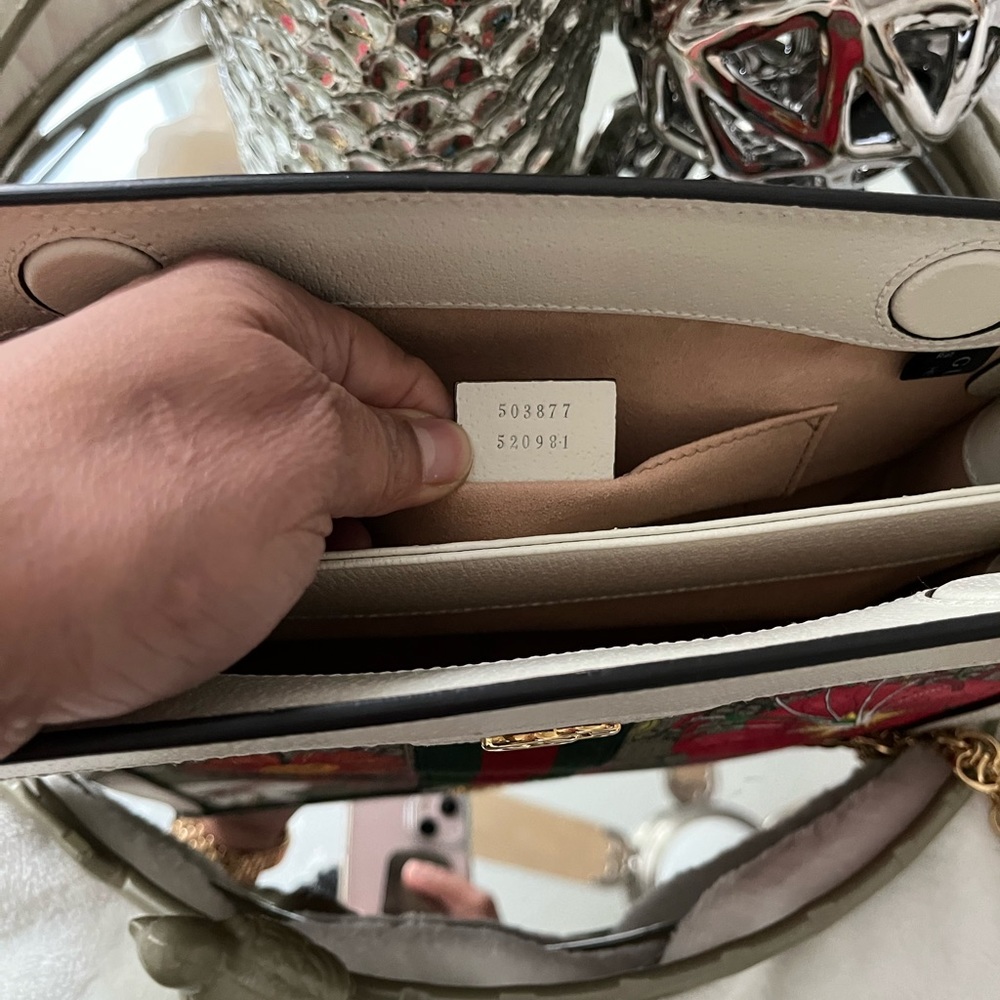 Gucci 503877 Ophidia GG Flora Small Shoulder Bag - Picture 2 of 12